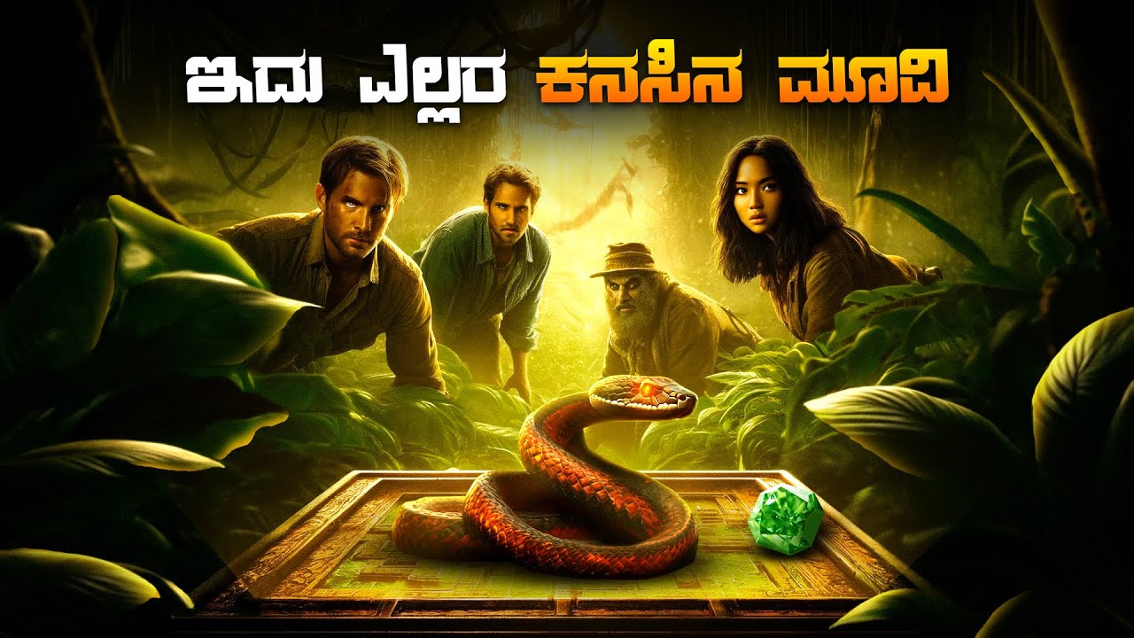 Jumanji Movie Explained In Kannada &bull; Adventure Thriller