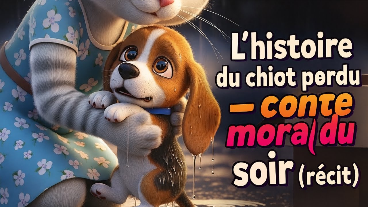 L'histoire du chiot perdu – conte moral du soir (récit)