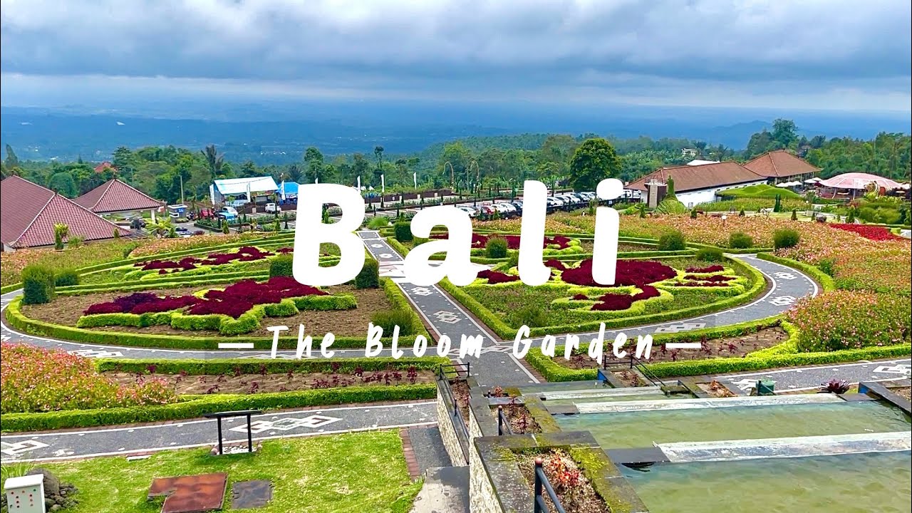 Relaxing Walk at the Blooms Garden Bali | Relaxing Trip
