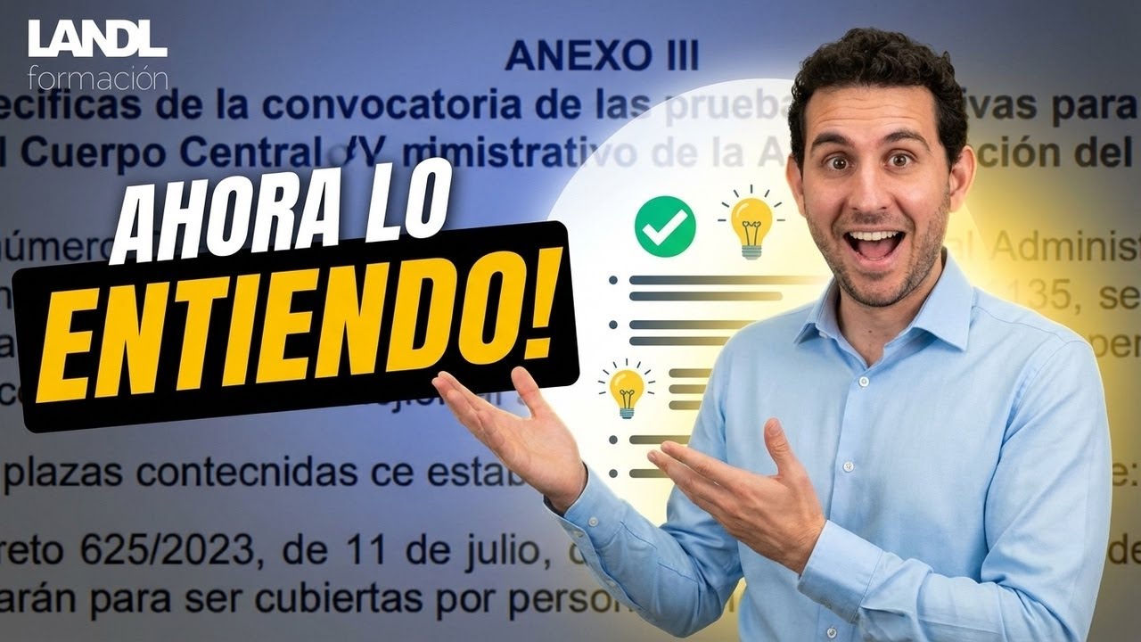 Cómo entender una convocatoria de oposiciones (sin volverte loco)