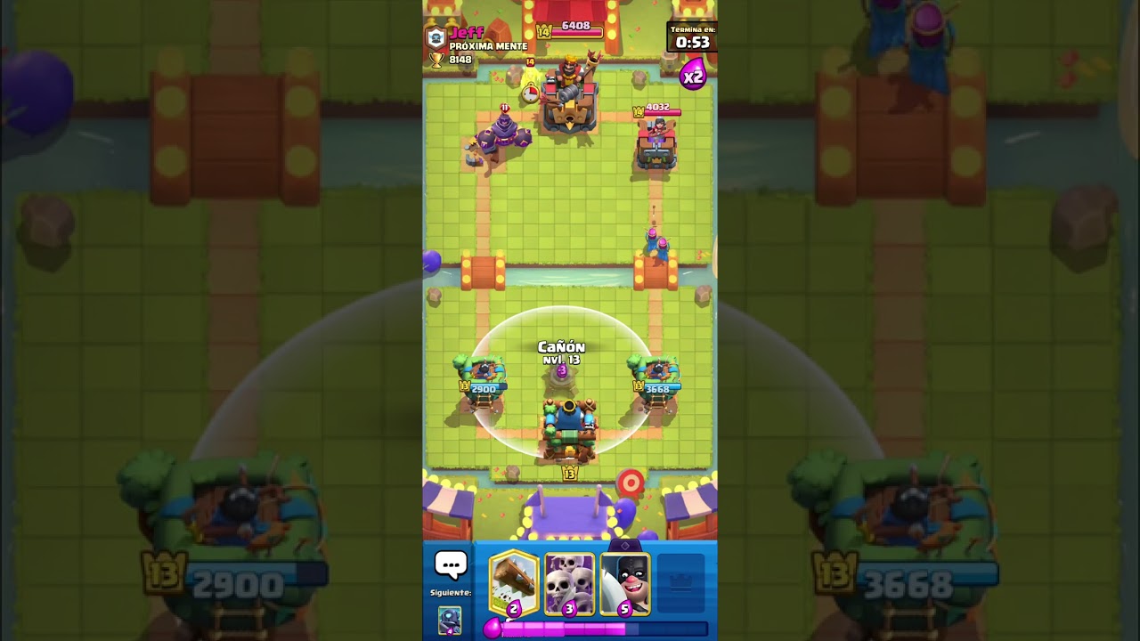 Gran partida clash royal 