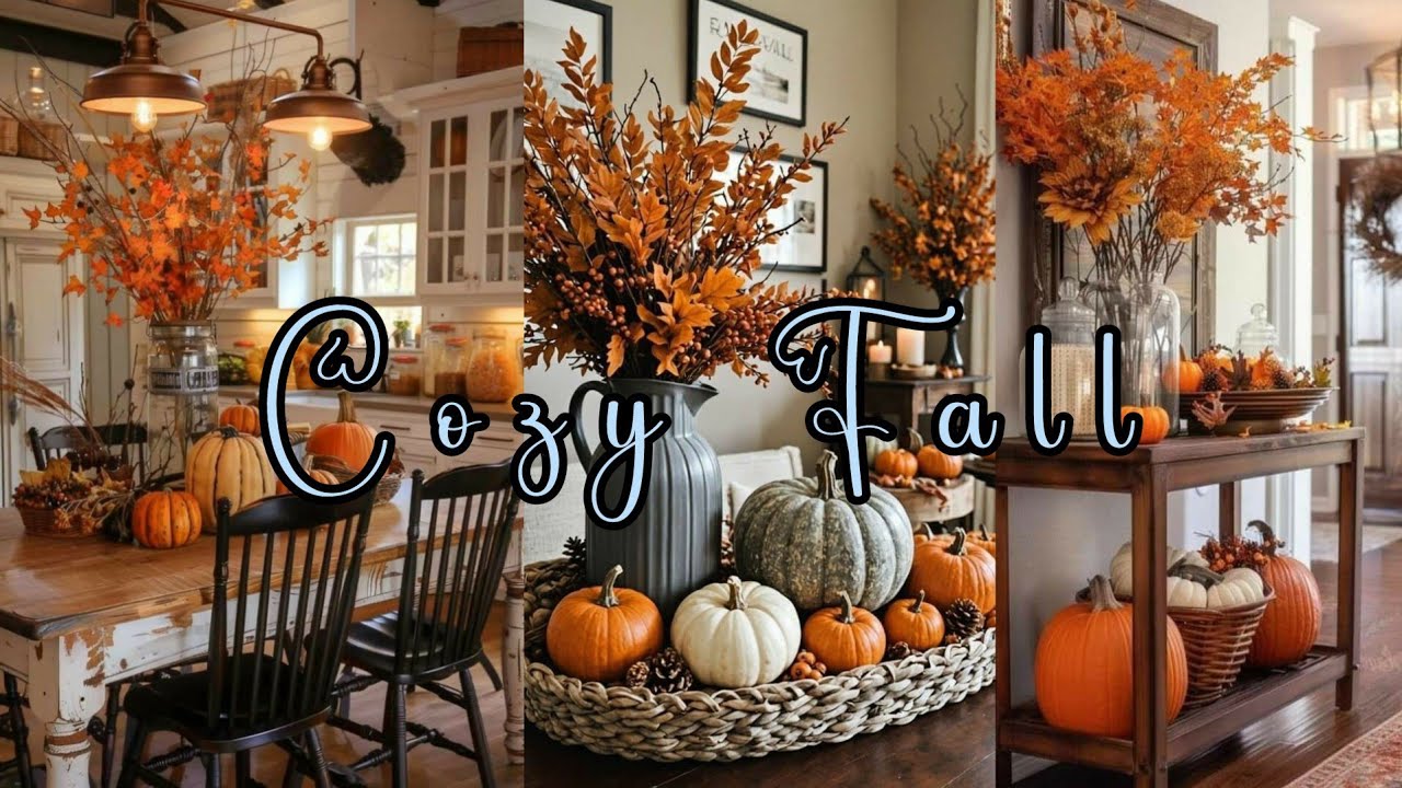 🍂100+ Stunning & Cozy FALL DECOR Ideas to Inspire You | Create & Craft a Relaxing Autumn Retreat 🎃