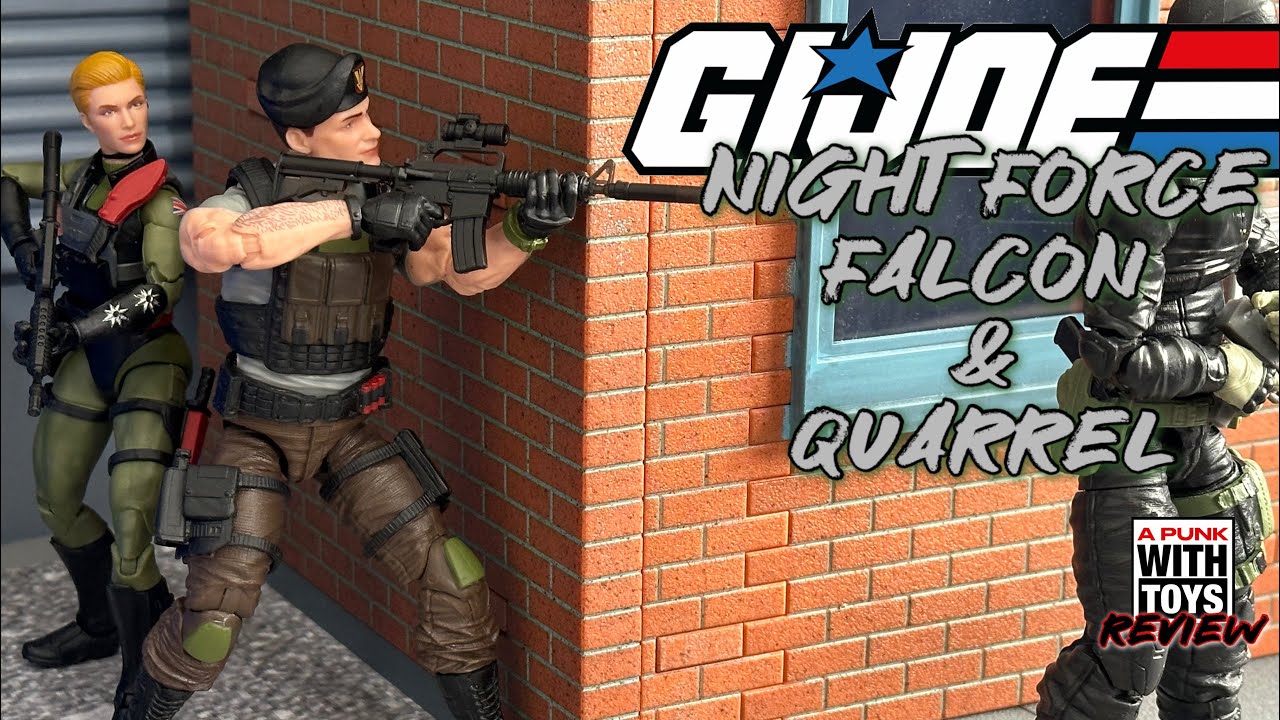 GI Joe Classified Night Force Falcon & Quarrel Review