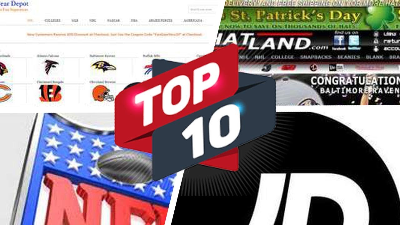 The Top Sports Fan Apparel Websites 🌟