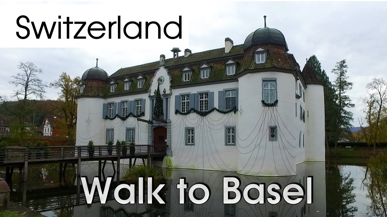 Walk along the Birsig, from Oberwil to Basel (Switzerland, Baseland)