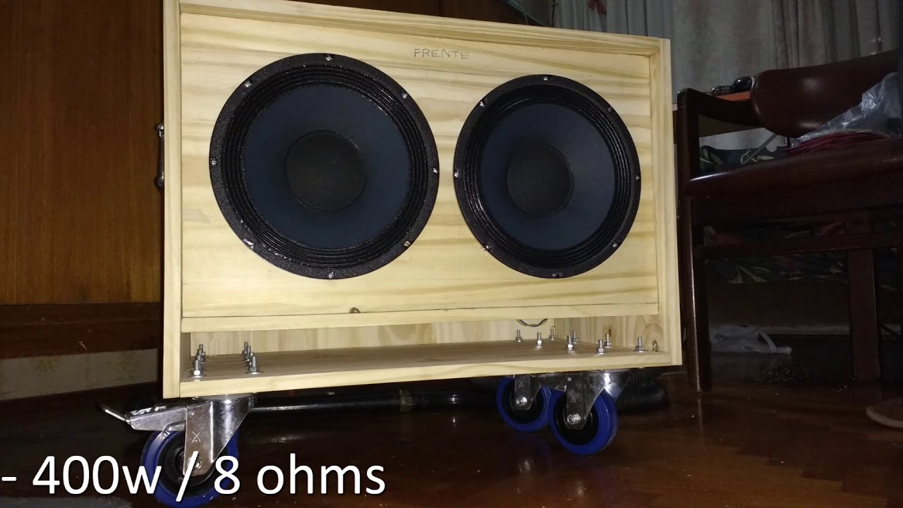 ME HICE UN BAFLE! 2x10 DIY para bajo