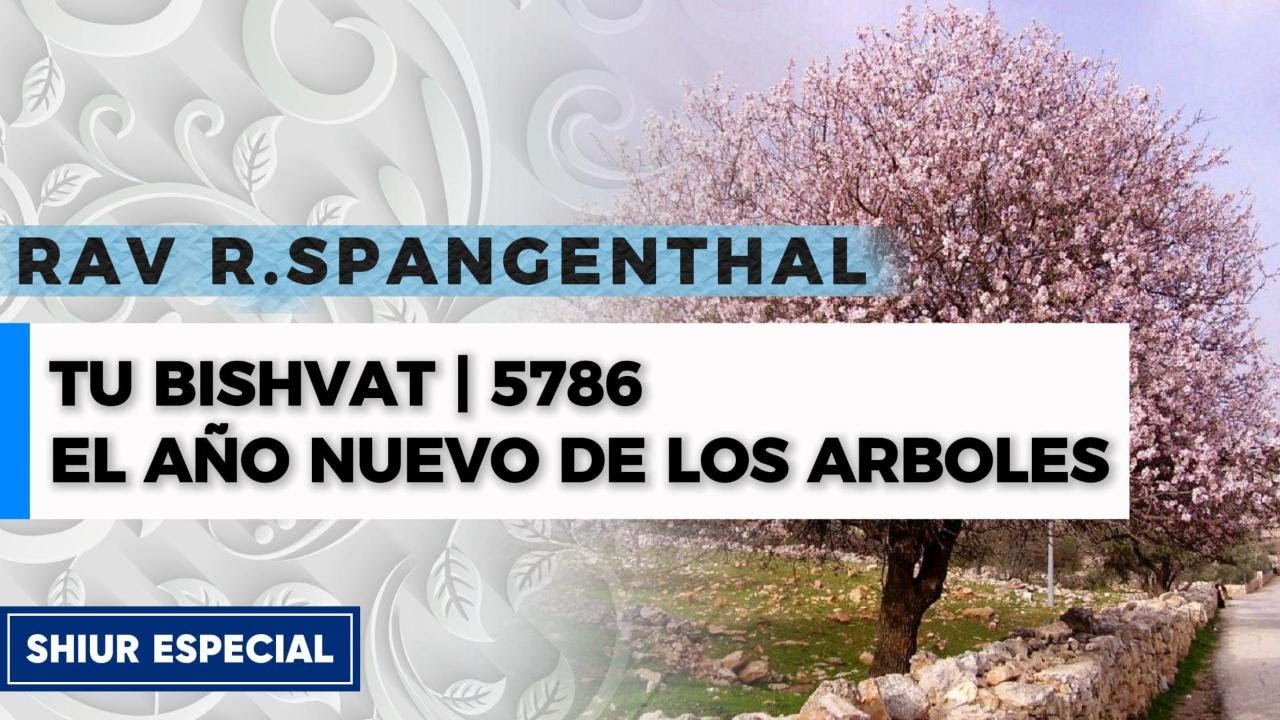 TU BISHVAT: EL AÑO NUEVO DE LOS ARBOLES Y EL SEDER | Rav Rafael Spangenthal Shlita