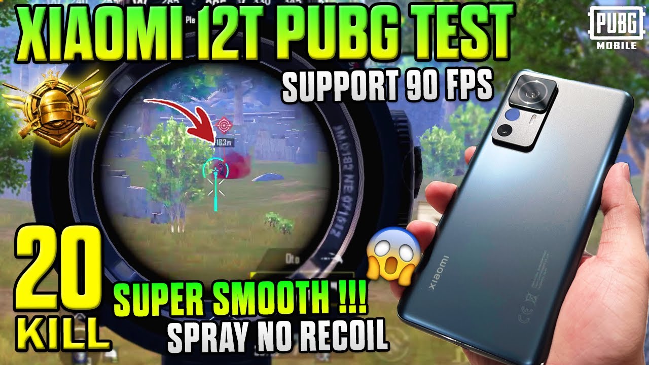 Xiaomi 12T PUBG Test Graphics 90 FPS🔥Xiaomi mi 12T Gaming test PUBG 90 FPS-Gameplay Handcam PUBG #41
