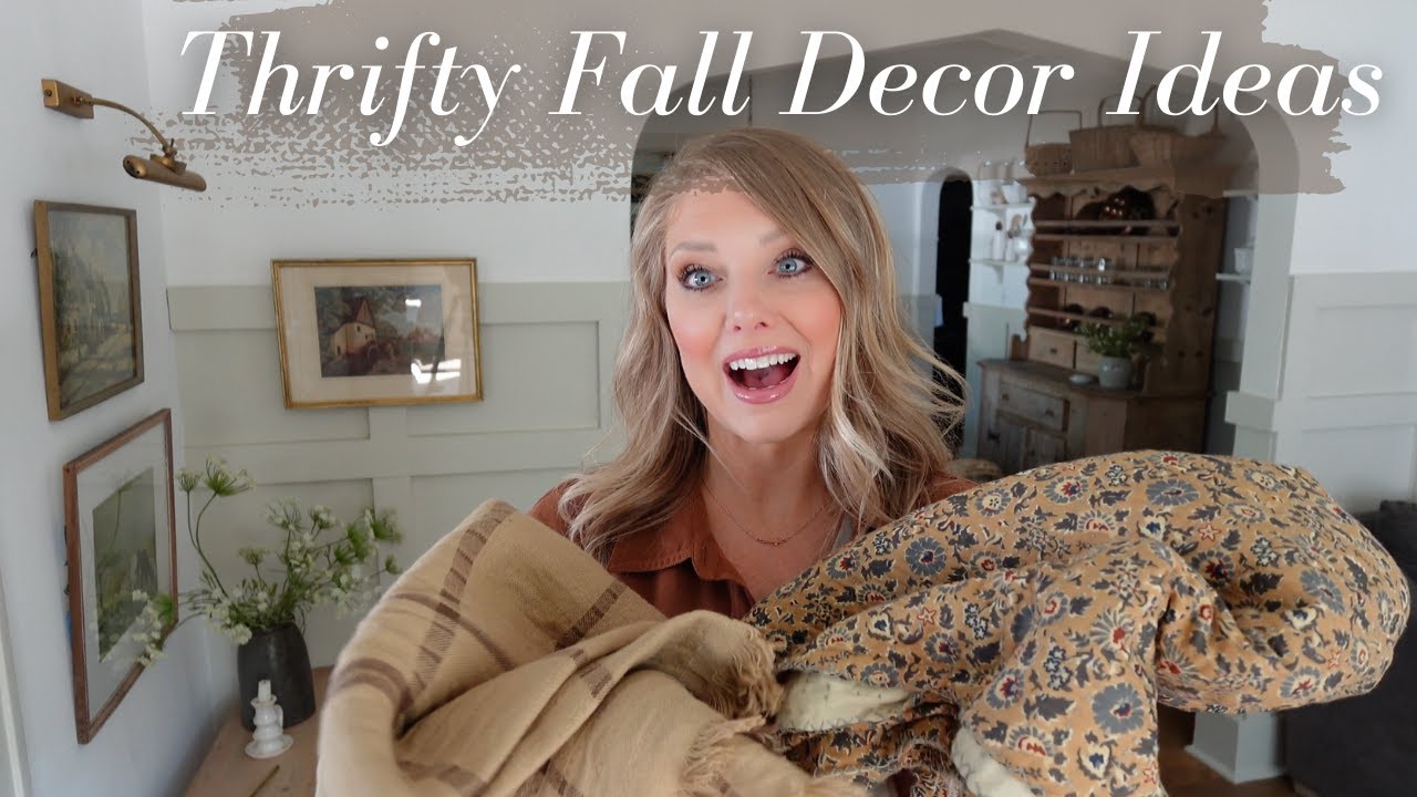 Thrifty Fall Decor Ideas (Budget-Friendly + Thrifted DIYs)