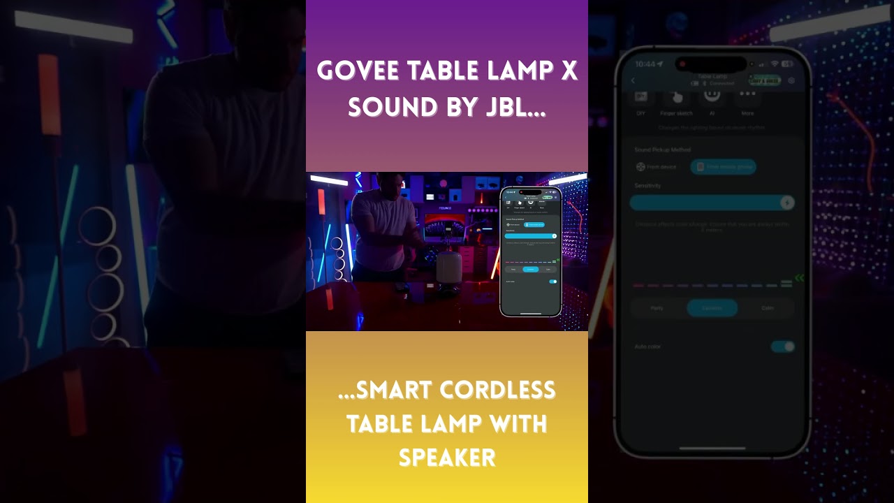 🌟GOVEE TABLE LAMP x SOUND by JBL🌟