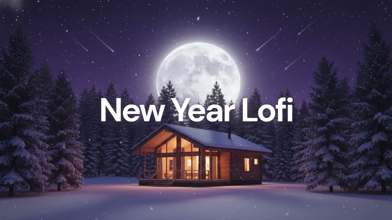 Snowy Cabin Lofi 2026: New Year Deep Focus & Study Beats