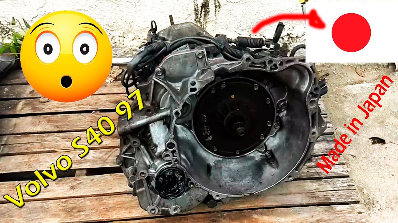 DESMONTANDO CÂMBIO AUTOMÁTICO DO VOLVO S 40 97  VEJA A QUALIDADE IMPRESSIONANTE DO CÂMBIO JAPONÊS!