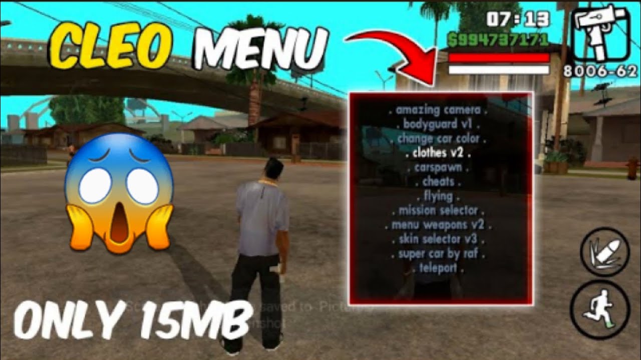 Cleo scripts for GTA San Andreas Android | Cleo cheat mod for Gta sa android 2025 😱 #gta #cleomod
