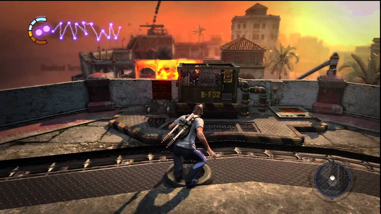 inFamous 2 Walkthrough  - Mission 21: Storm the Fort Gameplay [HD]