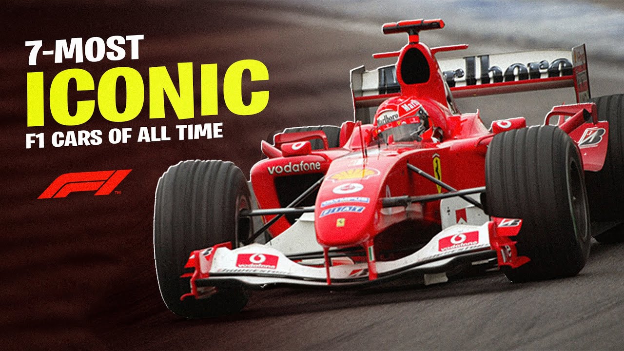 The 7 Most Iconic F1 Cars