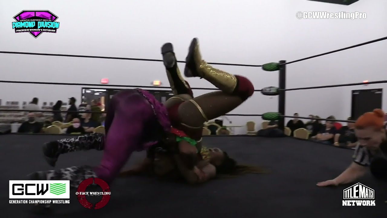 Queen Aminata v Rache Chanel Generation Championship Wrestling Diamond Division Championship 4/9/21