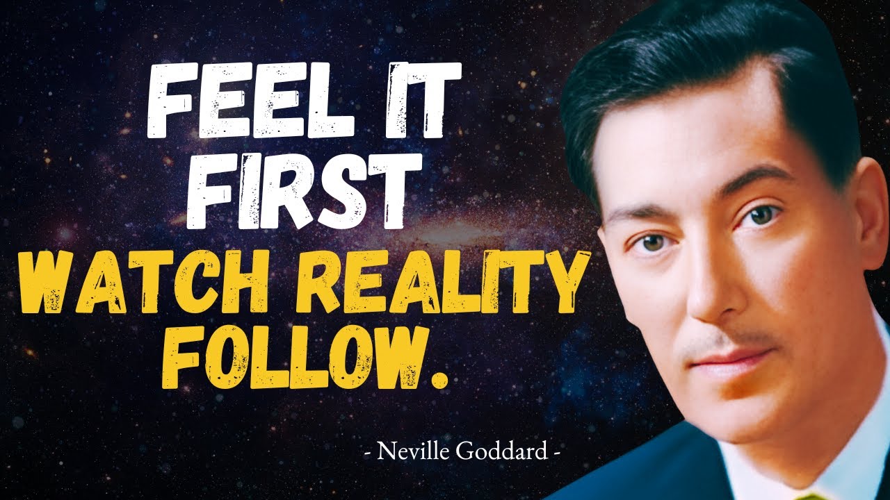 Neville Goddard | The One Formula That Never Fails: Imagine + Feel