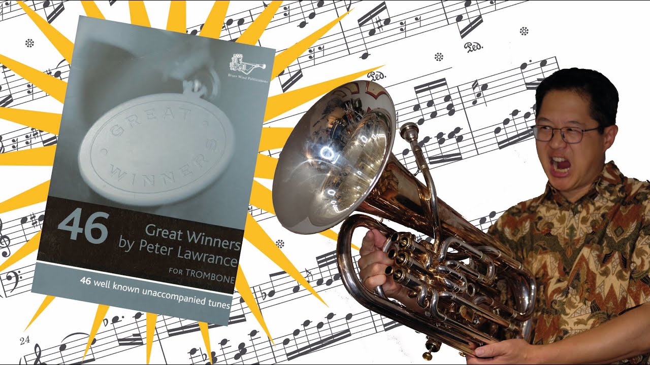 Syncopated Clock by Leroy Anderson from Great Winners arr. by Peter Lawrance, Euphonium and Piano