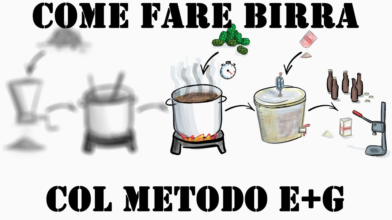 Come fare BIRRA col metodo E+G (Estratto + Grani)