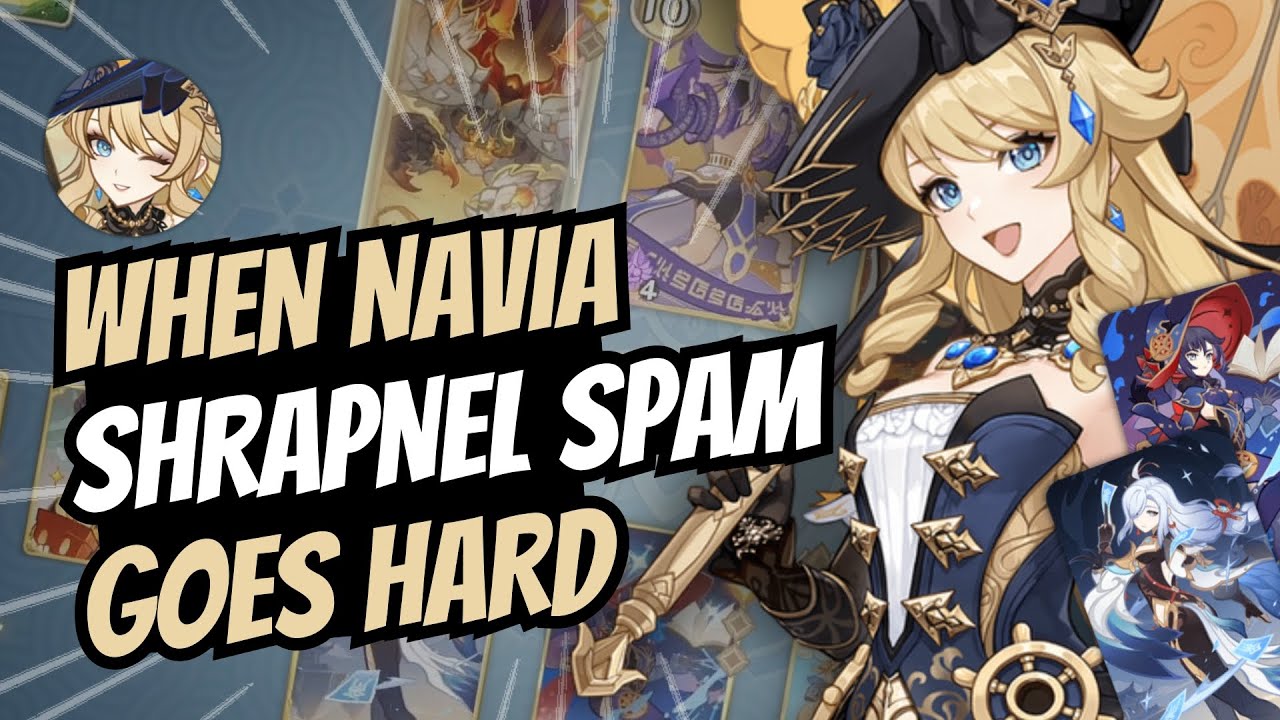💀 THE MACHINE GUN NAVIA GOES RATATATATA 💀 | Genshin Impact TCG
