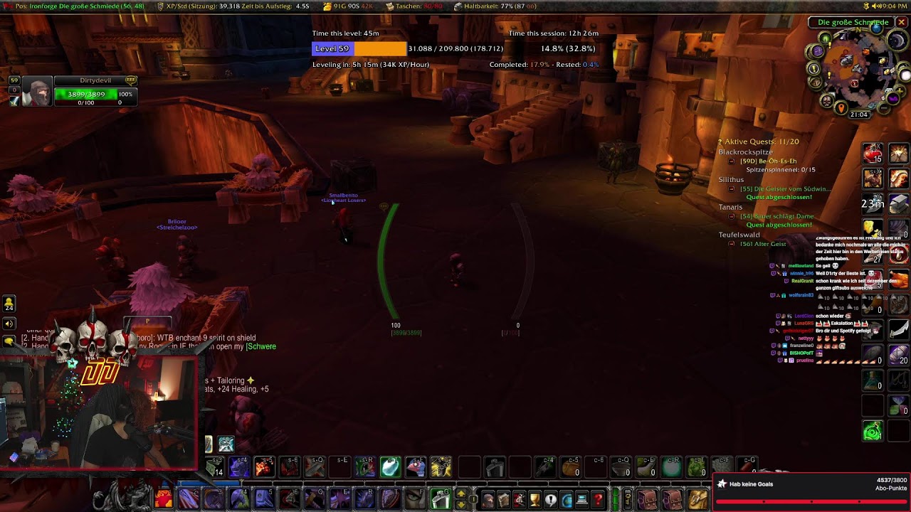 [Live Multistream] Wow - Sauercrowd Tank 56 weiter gehts! [7 Tage die Woche]