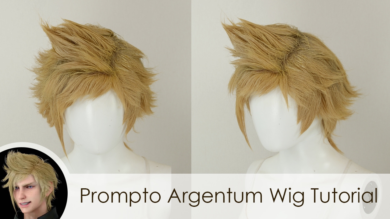 Prompto Argentum Wig Tutorial