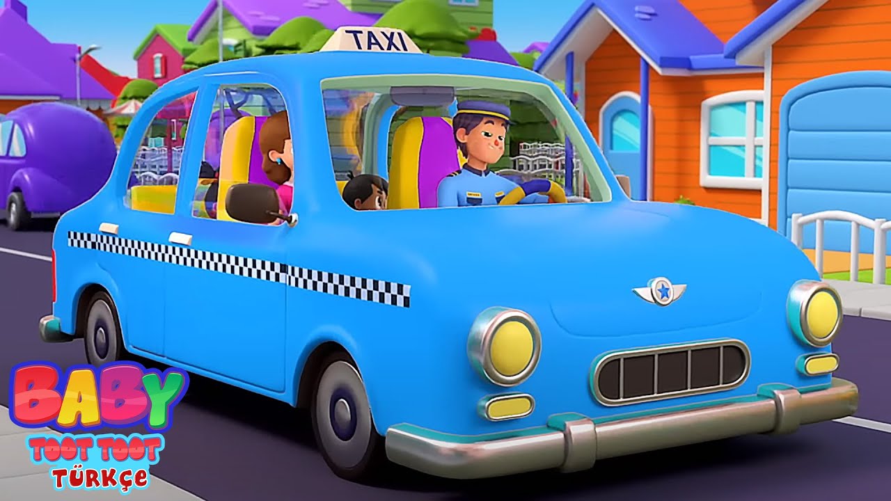 Taksideki Tekerlekler Eğitici Video Ve Tekerlemeler Dan Baby Toot Toot