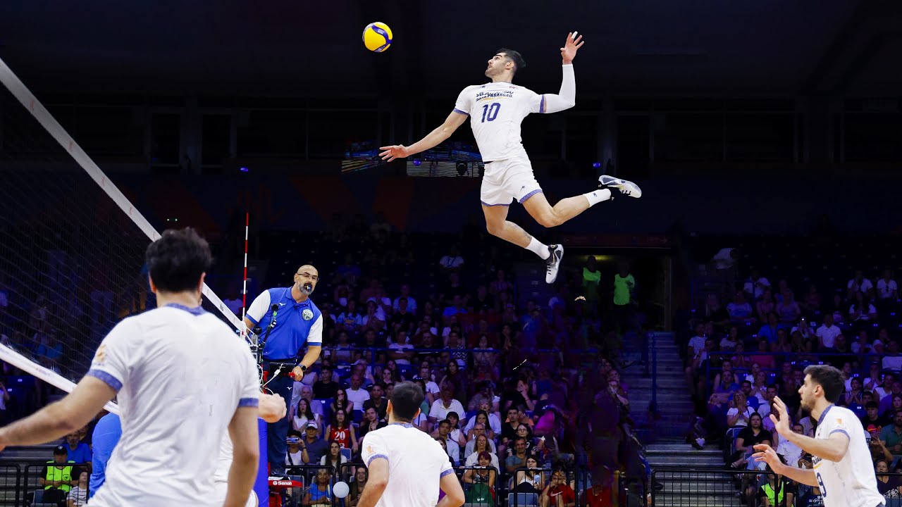 TOP 20 Most Powerful Volleyball Spikes | Men's Volleyball World Championship 2025
