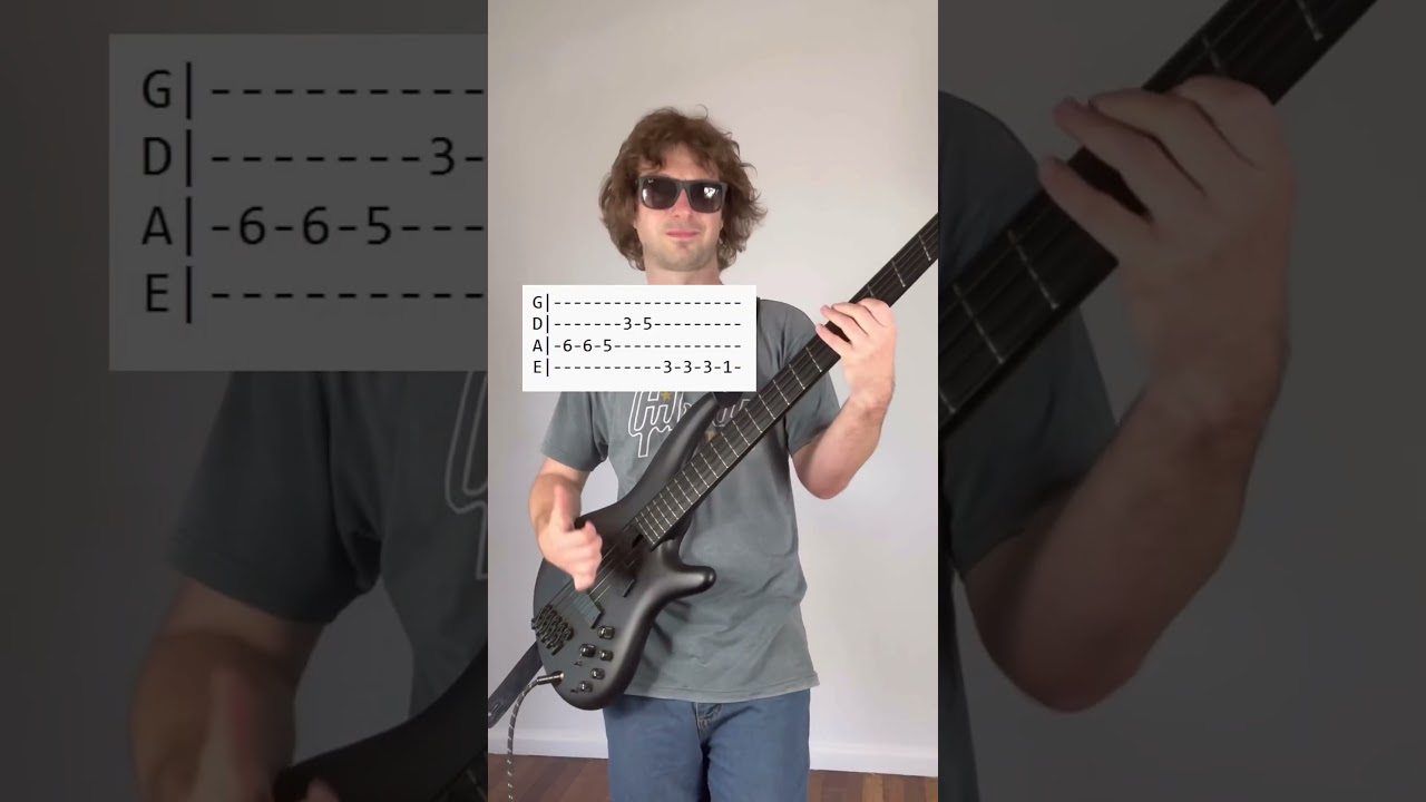 Got To Be Real - Bass Tab #bass #bassguitar #guitar #bassist #bassplayer