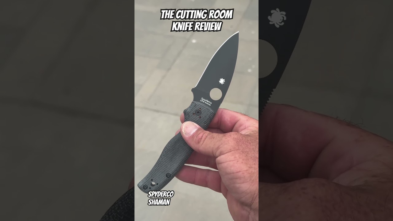 Spyderco Shaman SMKW эксклюзивно в S45VN #edc #edcknife #knivesdaily #blade #spyderco #shaman