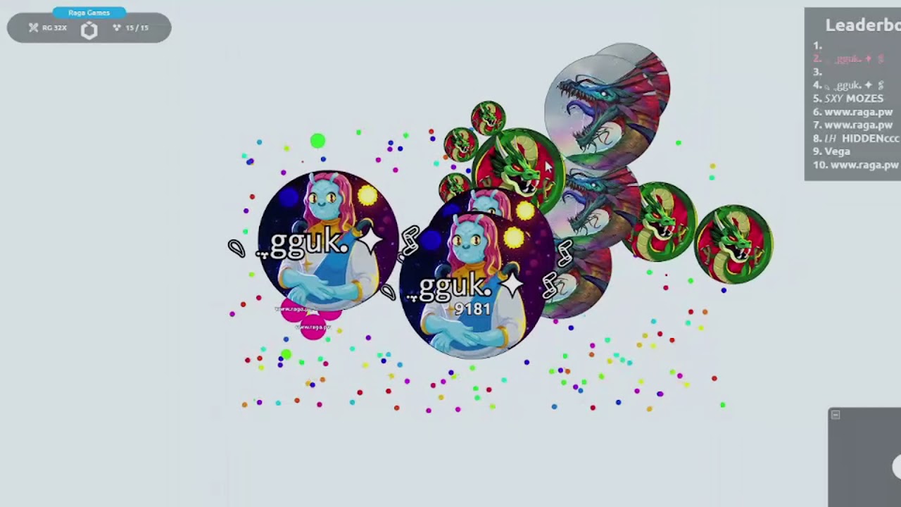 AGAR.IO RAGA MODE  HIGHLIGHTS I │ PypeX