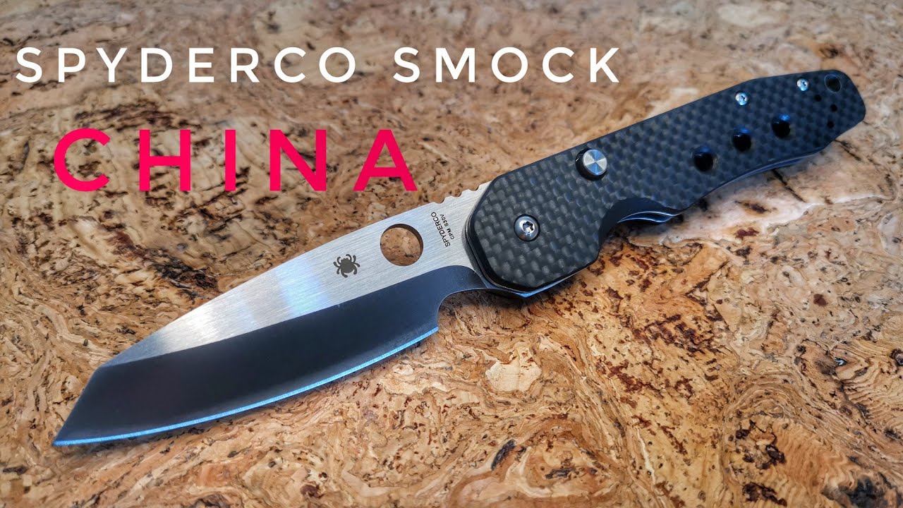 Spyderco smock китайский. Смог или не смог? Обзор и разборка.
