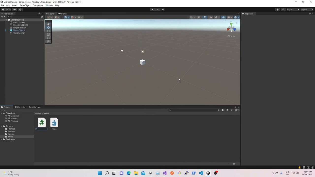 Unit Testing in Unity 3D