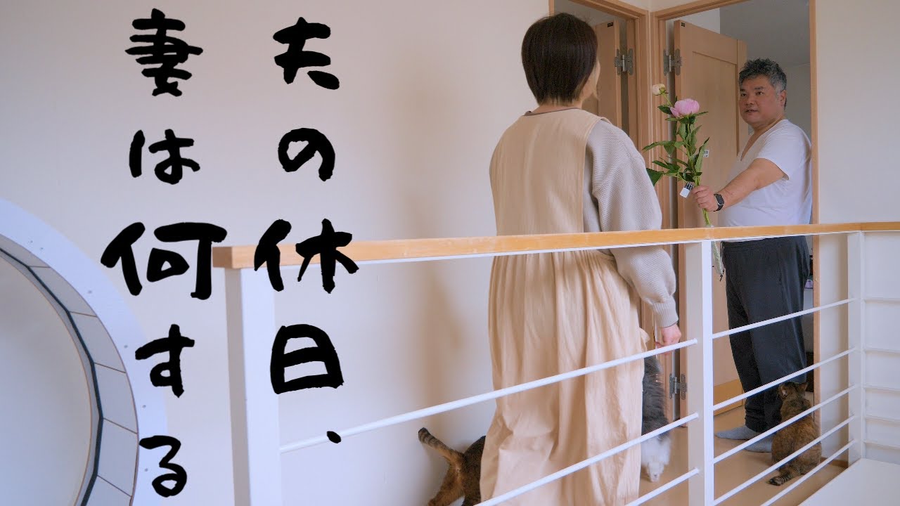 【夫婦2人暮らし】札幌暮らしで5猫と2人で過ごす夫の休日