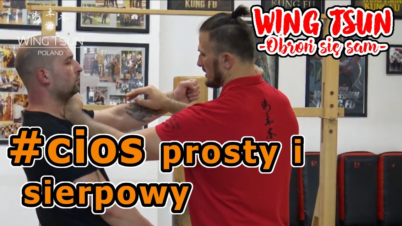 Obrona przed ciosem prostym i sierpowym - Obroń Się Sam odc. 14 -  Wing Tsun Kung Fu