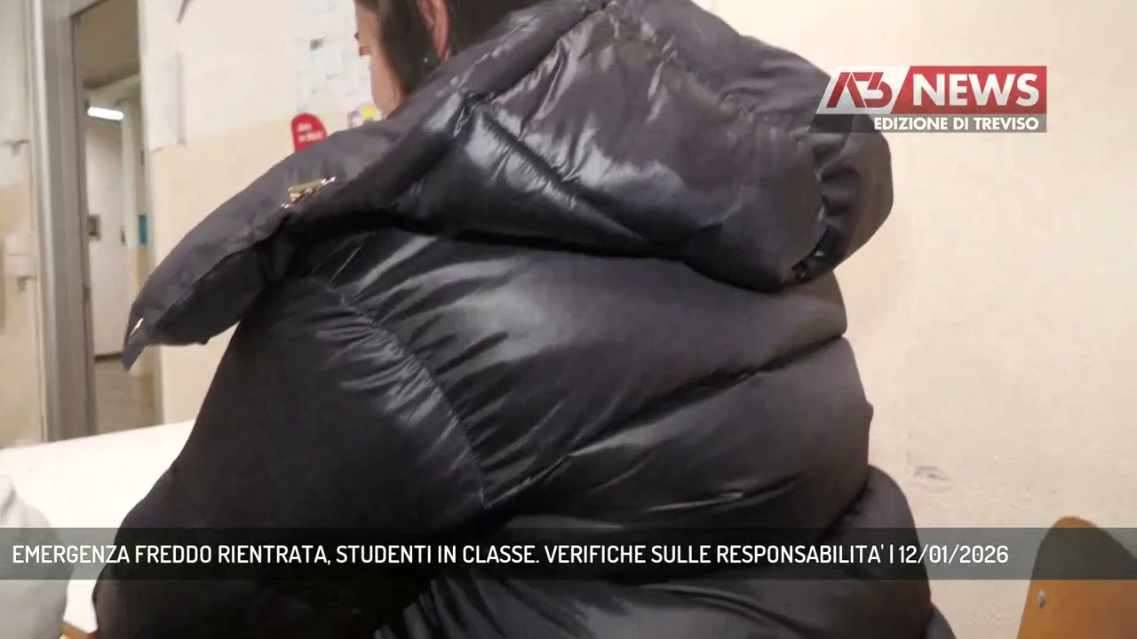 EMERGENZA FREDDO RIENTRATA, STUDENTI IN CLASSE. VERIFICHE SULLE RESPONSABILITA' | 12/01/2026