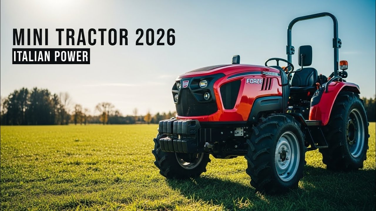 Fiat Force Mini Tractor 2026 Review | Compact Power with Italian Technology