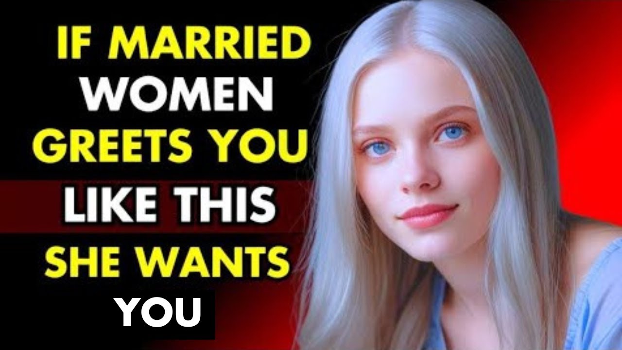 7 Ways a Married Woman’s Greeting Reveals Her Attraction to You | Stoicism
