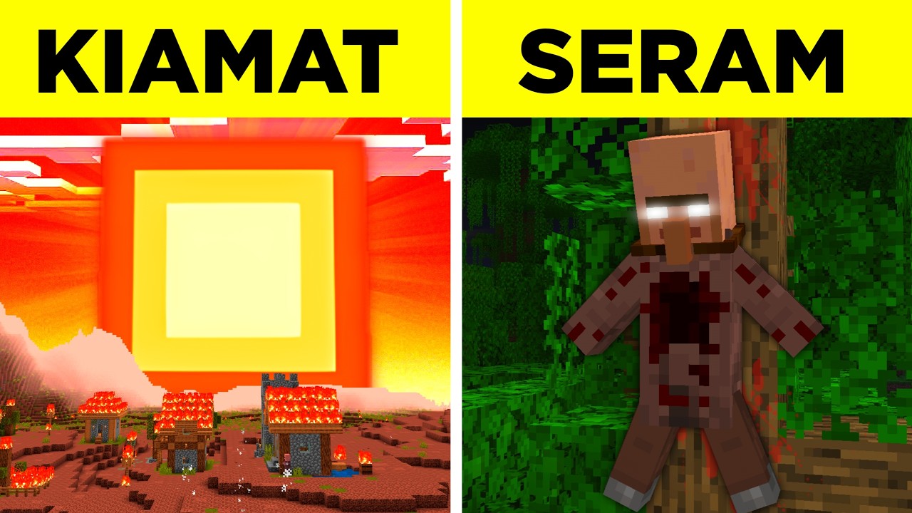 95 Hal PALING MENGERIKAN Yang Ada Di Minecraft