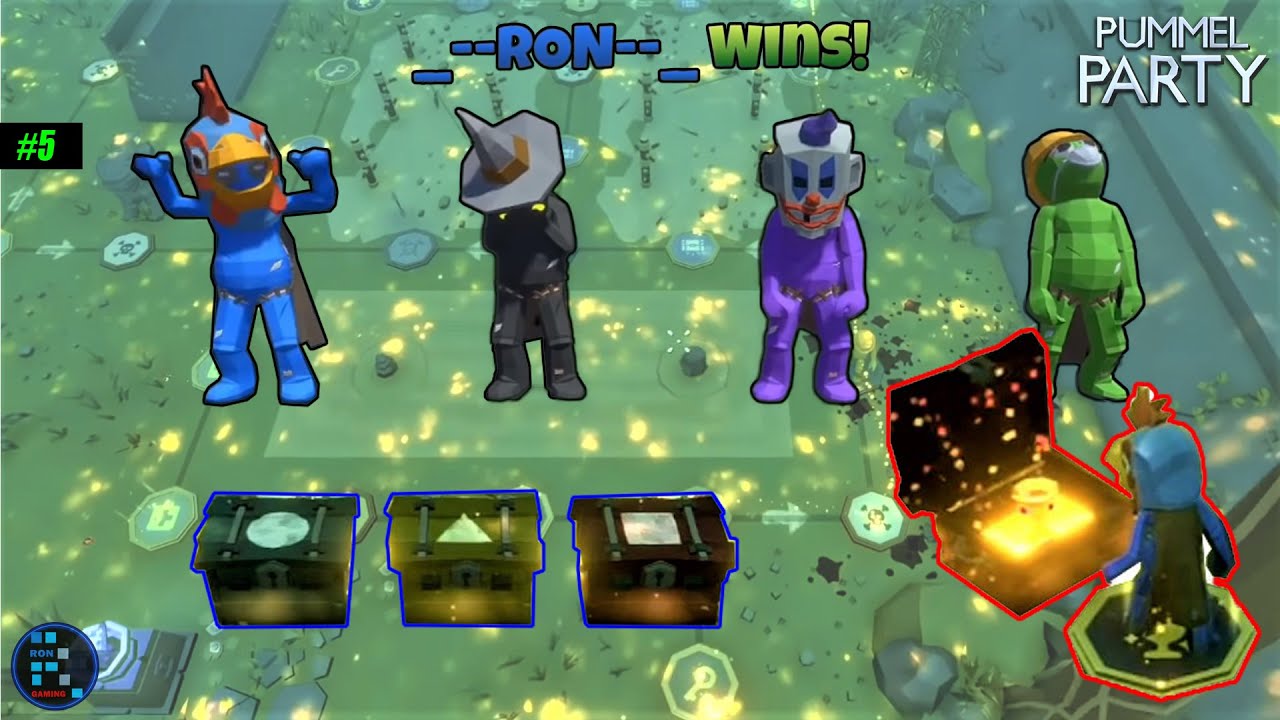 PUMMEL PARTY | FUNNY GAME PLAY WITH RON
