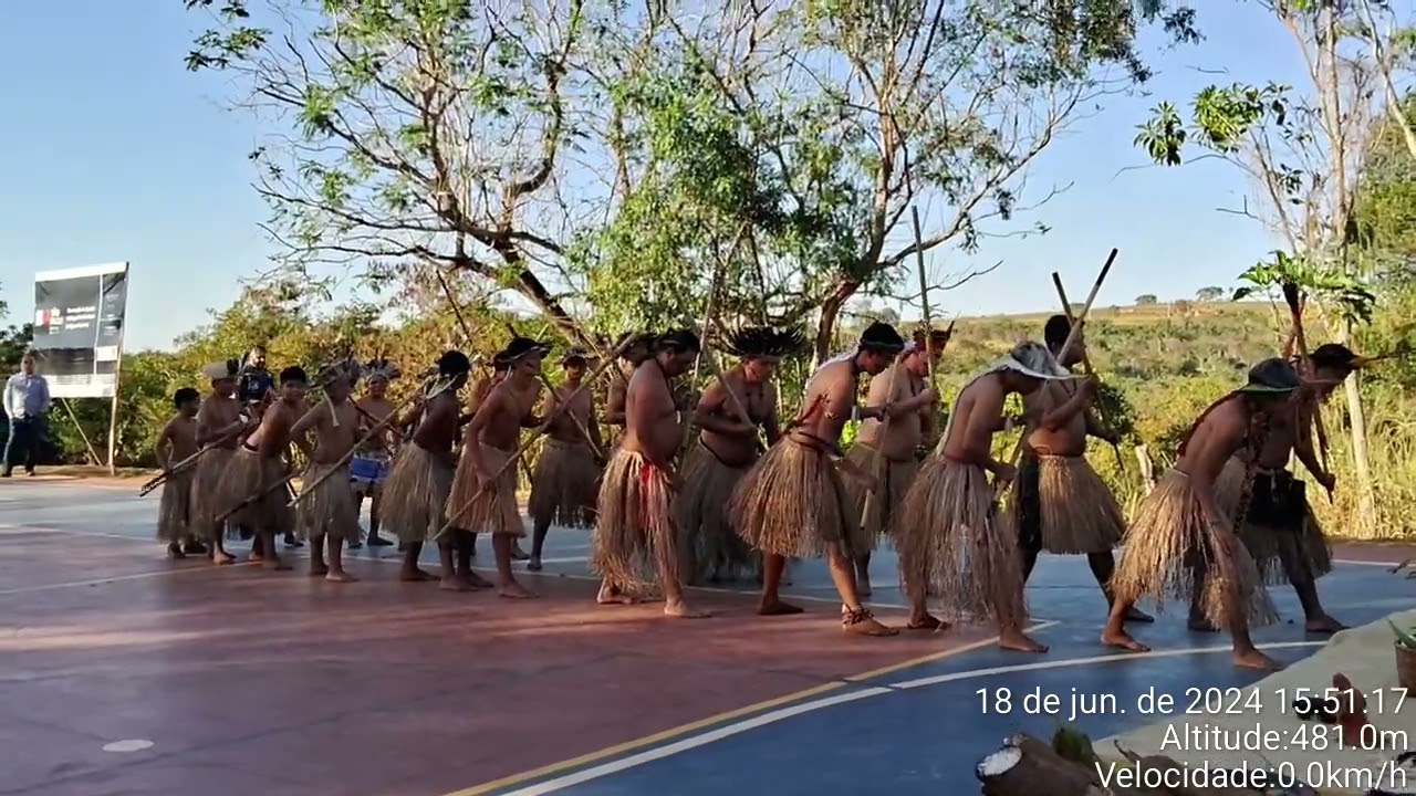 Dança do Kipaé, tradicional do Povo Terena - Aldeia Kopenoty, Terra Indígena Araribá, Avaí-SP.