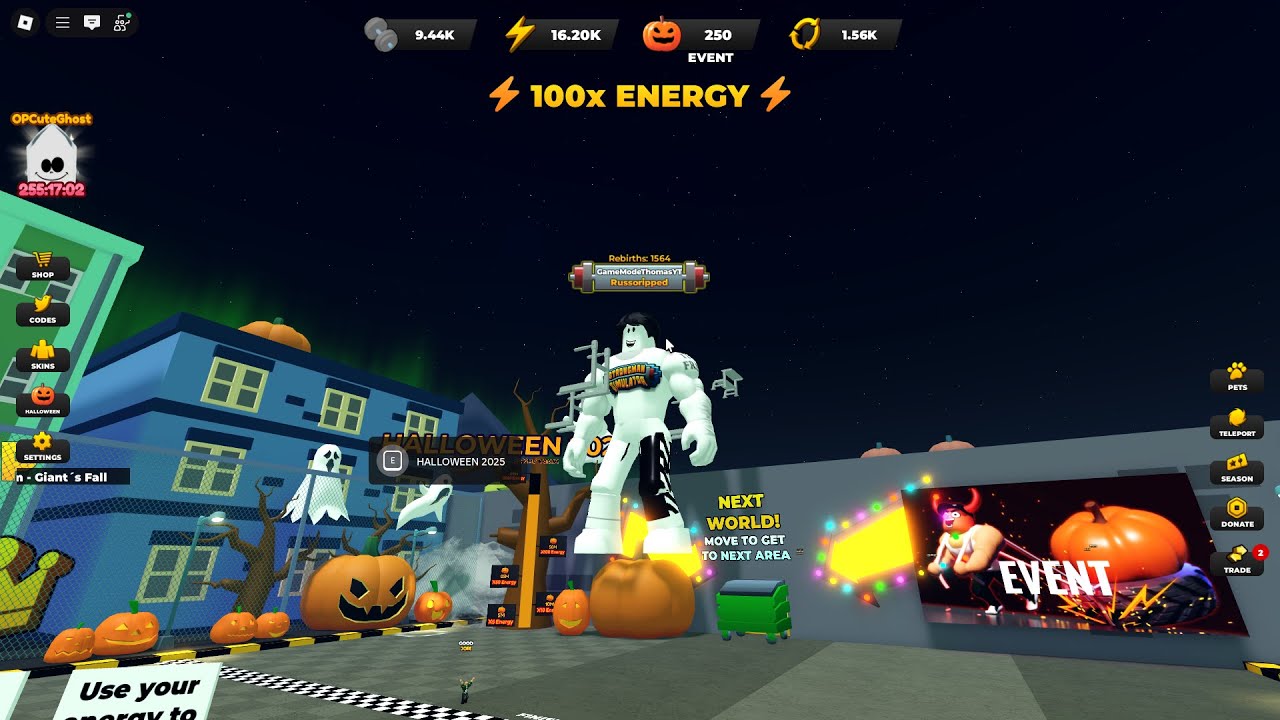 SEE HOW FAST WE CAN GO FROM 0 - 10 MILLION STRENGTH WITH NO PETS! - Strongman Simulator on Roblox!