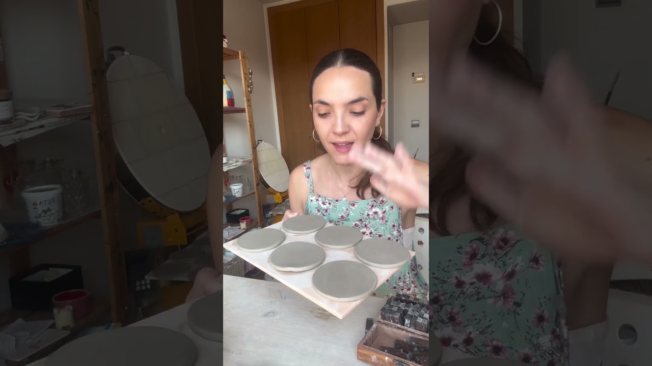 120 platos de cer&aacute;mica parte 1 #ceramica #boda #artesania #regalo #platos