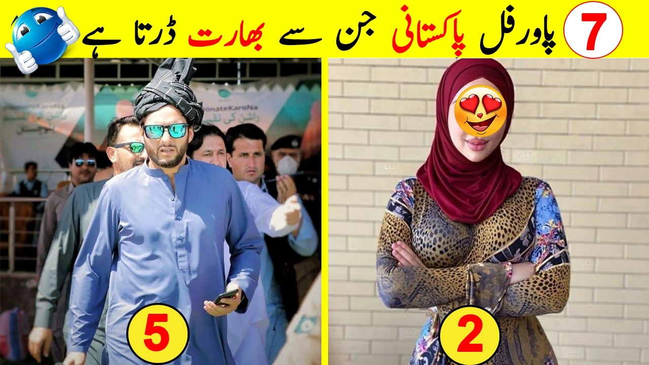 7 Powerful Pakistanis India is afraid of | 7 Powerful People in Pakistan | @TalkShawkYT