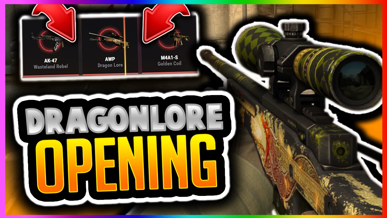 CSGO: AWP DRAGON LORE OPENING!! IS THIS RIGGED??? (CS GO Dragon Lore Unboxing Reaction)