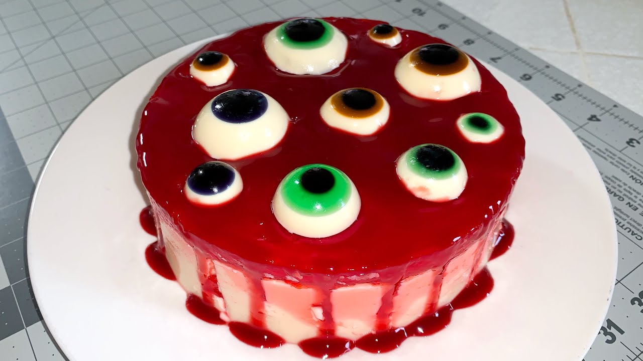 OJOS DE GELATINA (para halloween 🎃)