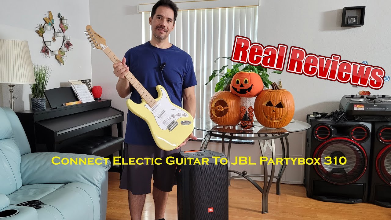 How To Connect an Electric Guitar To Your JBL Partybox 310