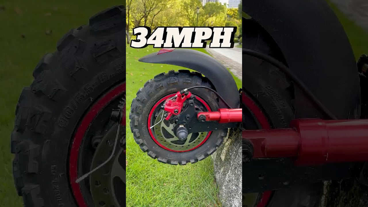 J11 Scooter 🚀 | 1200W Motor + 34mph Speed Test with 3-Mode Display!