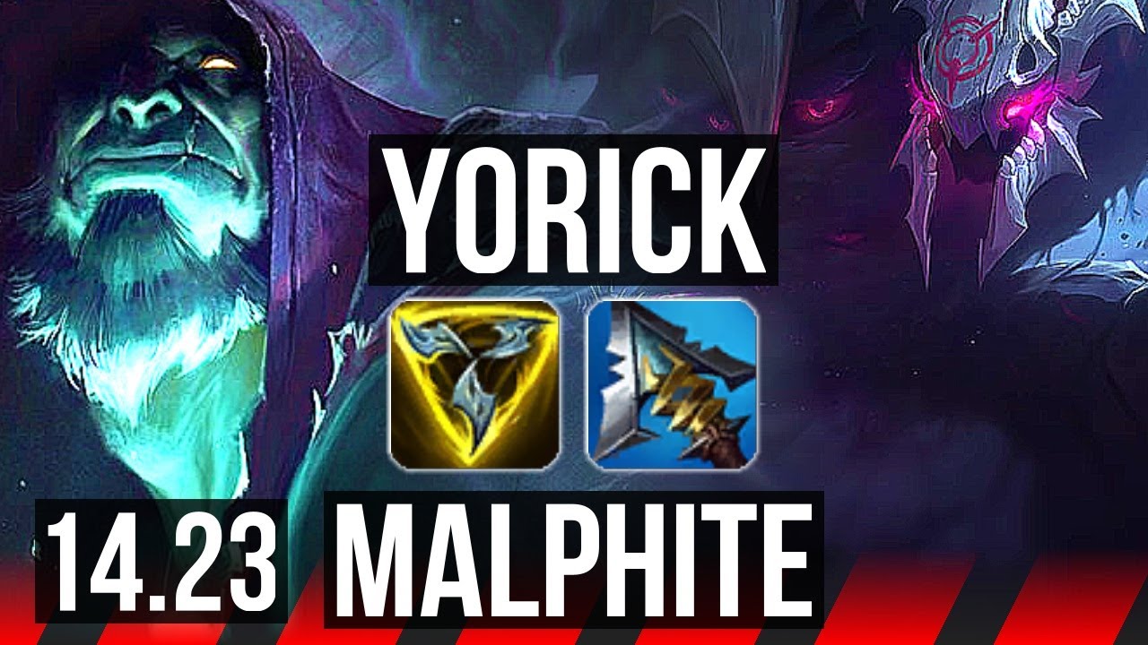 YORICK vs MALPHITE (TOP) | 5/2/5 | KR Diamond | 14.23