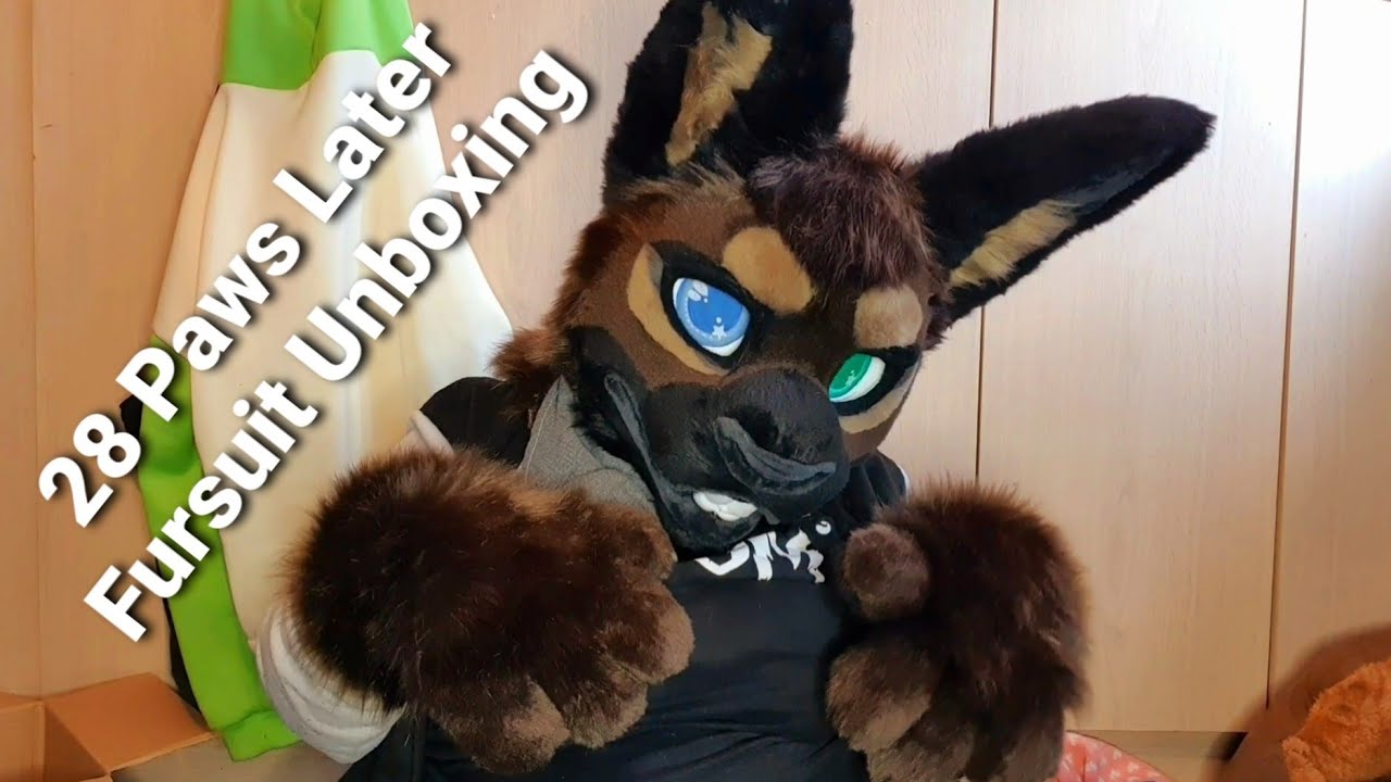 28 Paws Later Rabbit Fursuit Unboxing | ZeoHyena